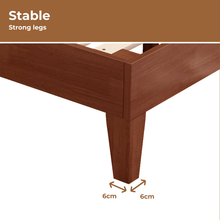 Wooden Bed Frame leg