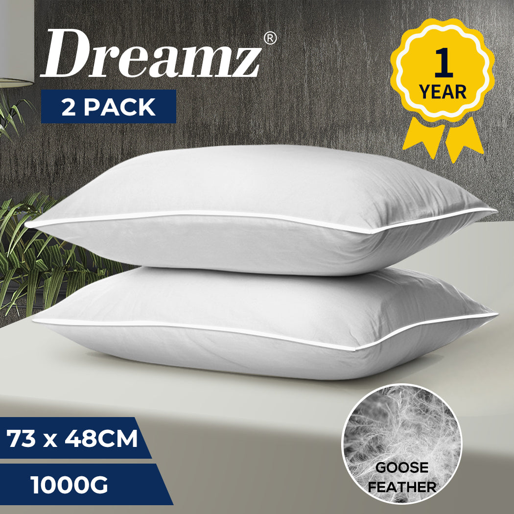 Dreamz Pillows Inserts Cushion Soft - Levede