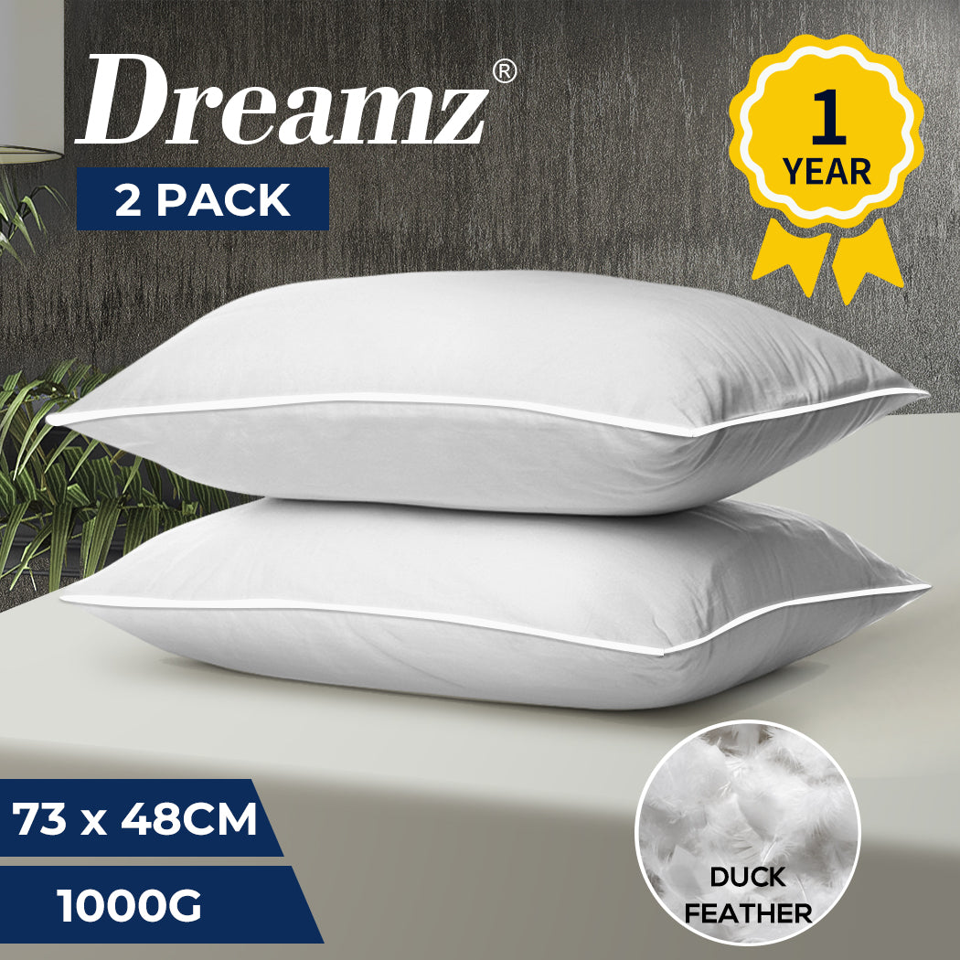 Dreamz Pillows Inserts Cushion Soft - Levede