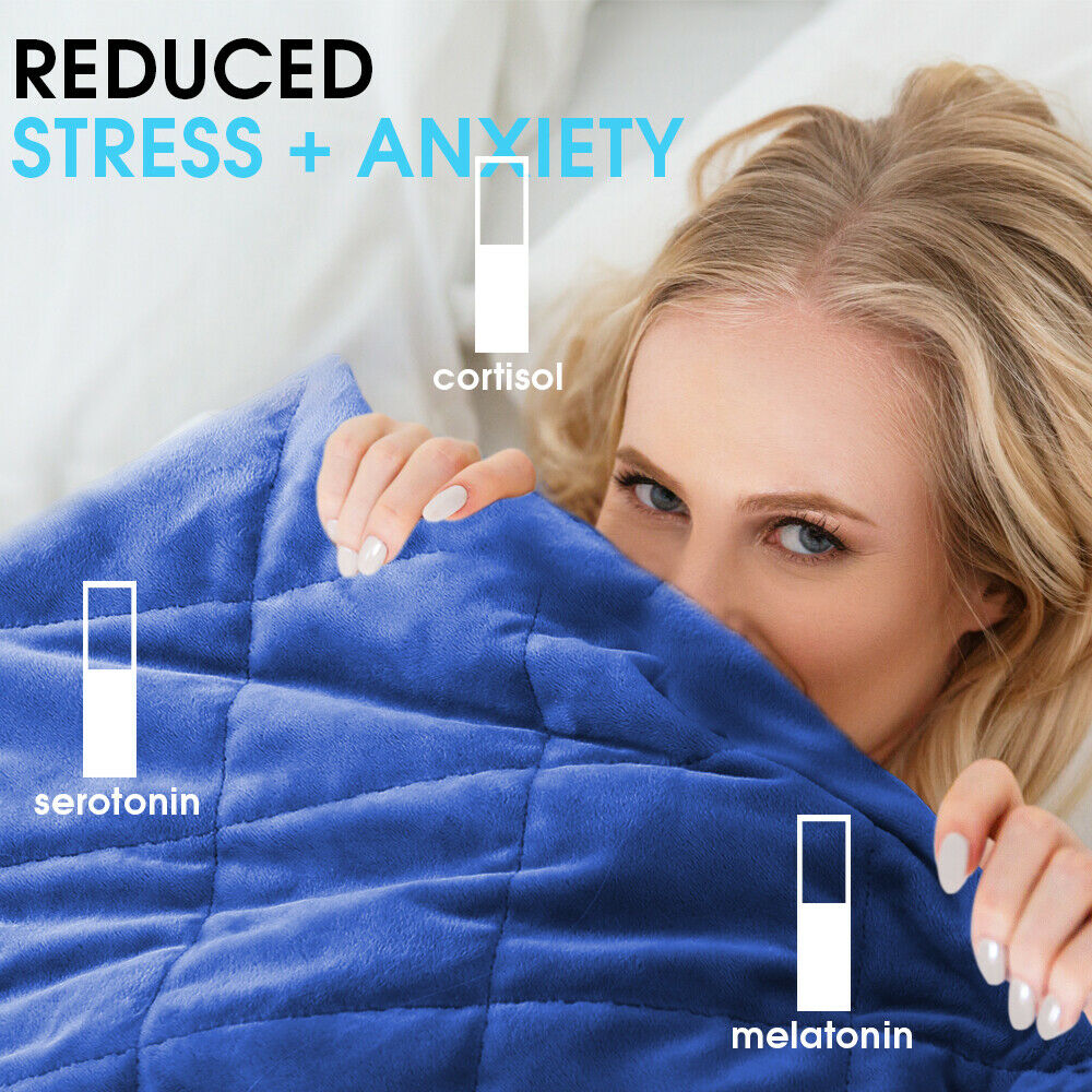 DreamZ 5KG Anti Anxiety Weighted Blanket 5KGS - Levede