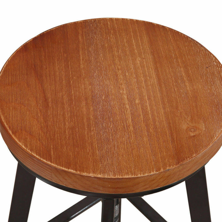 Industrial Bar Table and Barstools Set