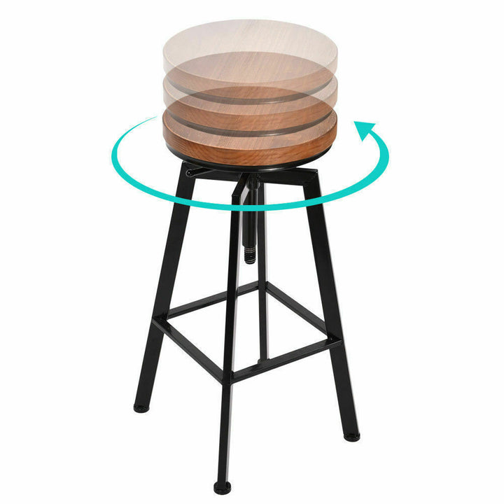 Industrial Bar Table and Barstools Set