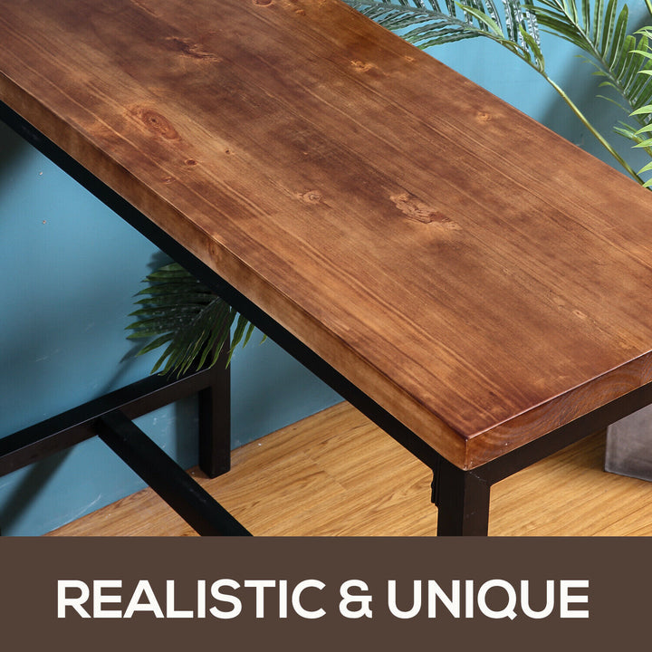 Industrial Bar Table and Barstools Set