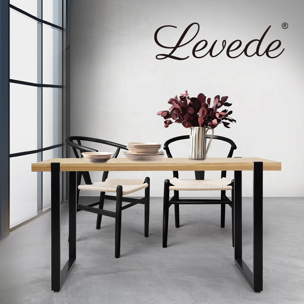 Levede Dining Table Industrial Wooden - Levede