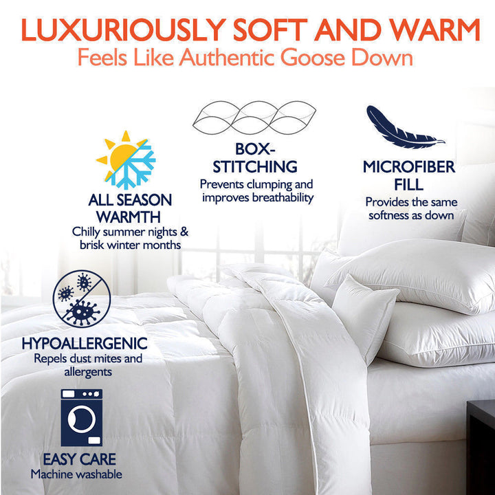 DreamZ All Season Microfiber Down Alternative - Levede