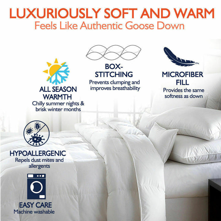 DreamZ All Season Microfiber Down Alternative - Levede