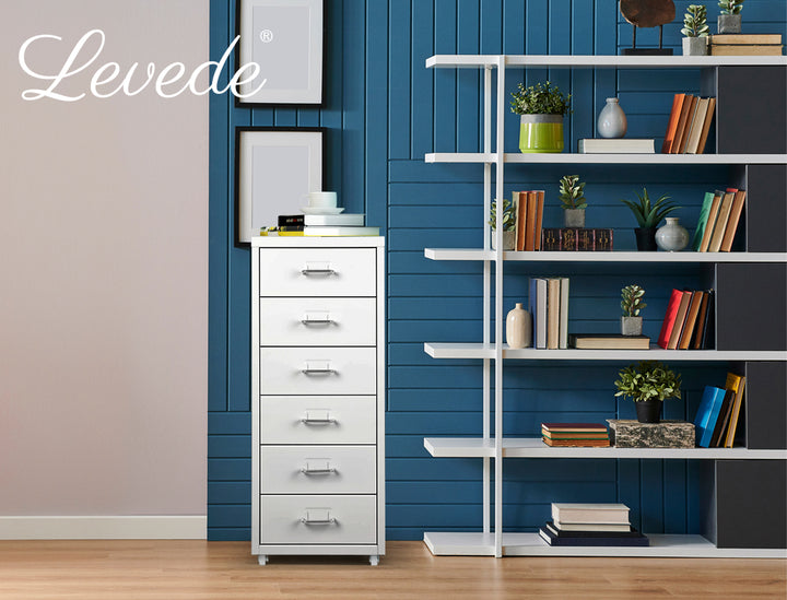 Levede Office Cabinet 6 Drawer Storage Solutions