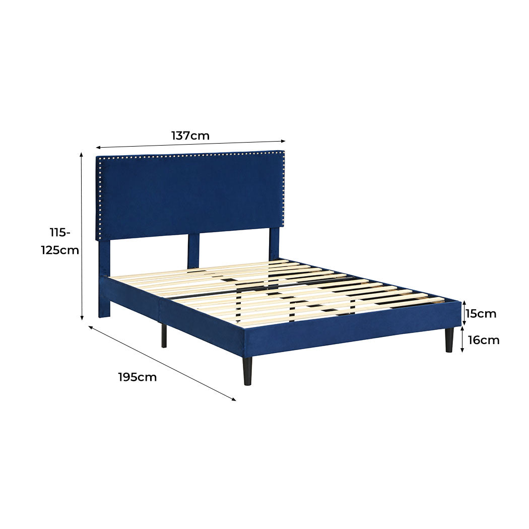 Bed Frame Double Size Mattress Base