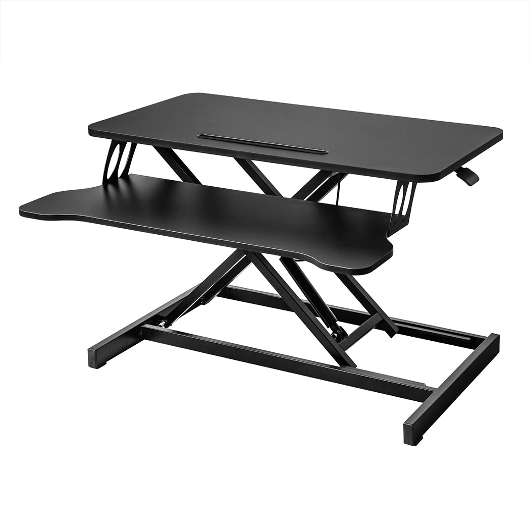 Levede Sit Standing Desk Converter Laptop - Levede