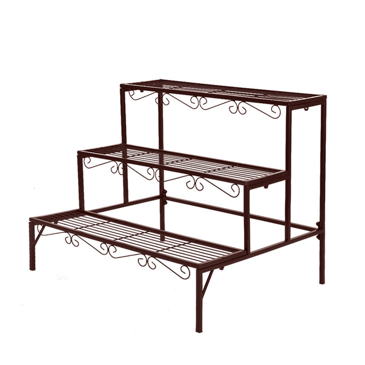 Levede Plant Stand 3 Tier Rectangle-1831592831941218304