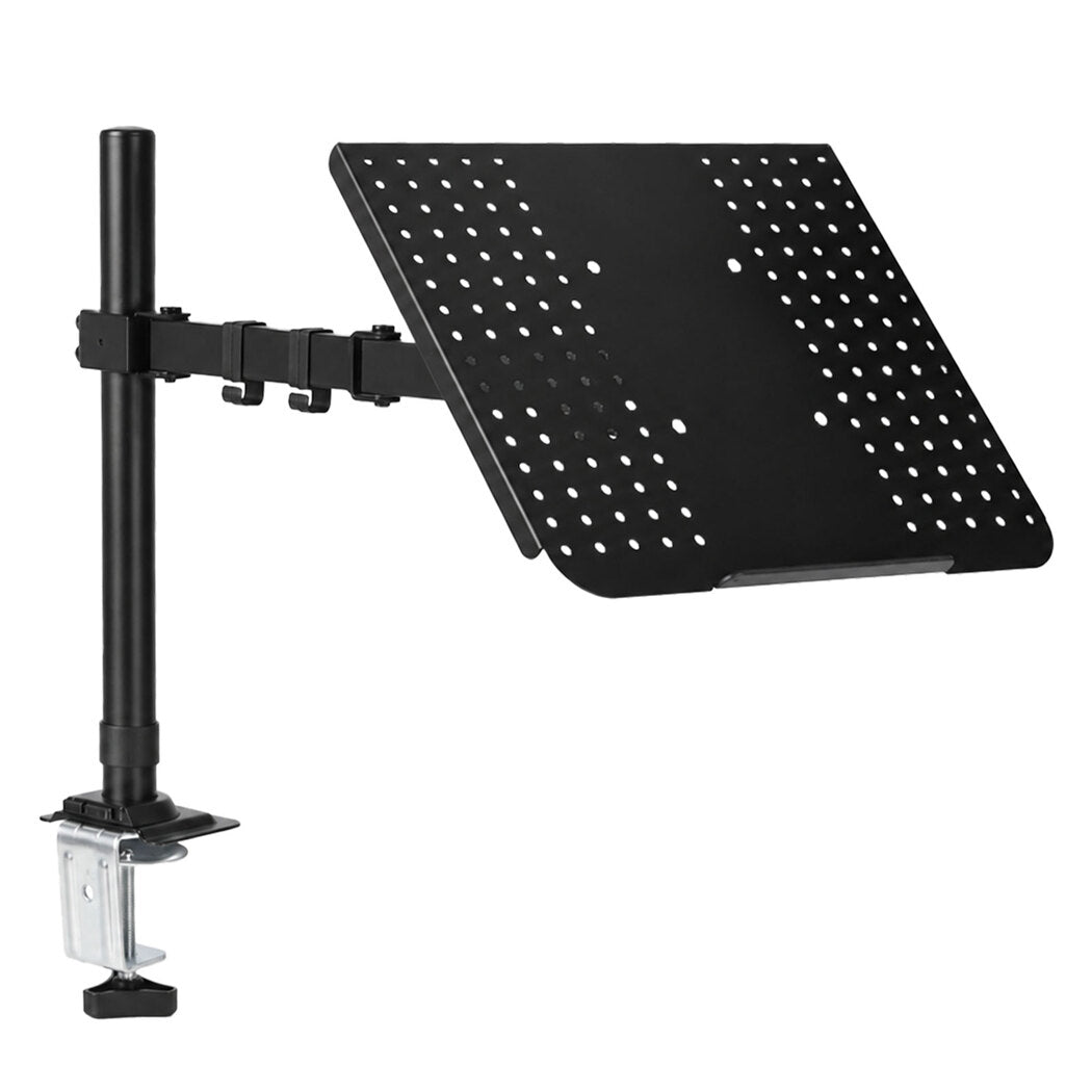 Single Monitor Arm Desk Mount for 13-32 Inch Height Adjustable Black
