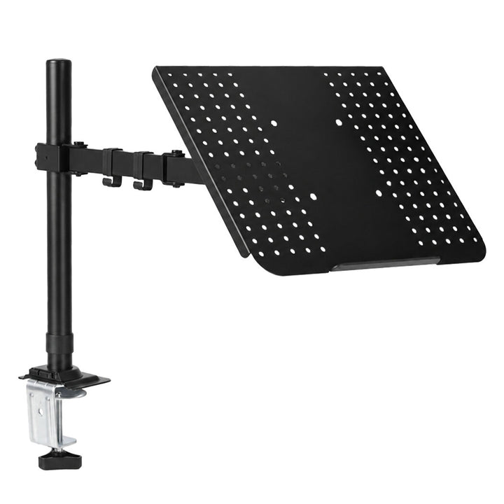 Single Monitor Arm Desk Mount for 13-32 Inch Height Adjustable Black