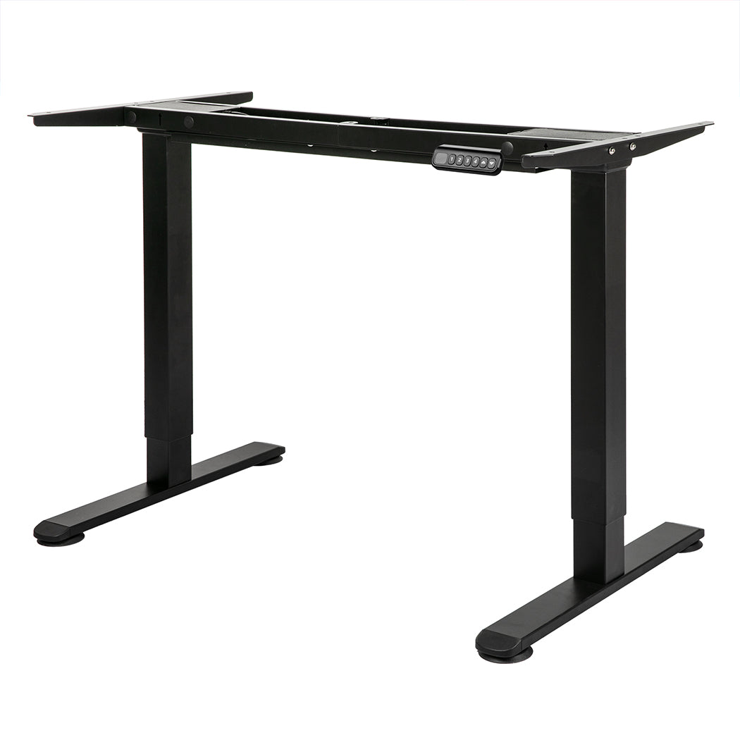 Levede Motorised Standing Desk Frame Black Dual Motor-1848848564281806848