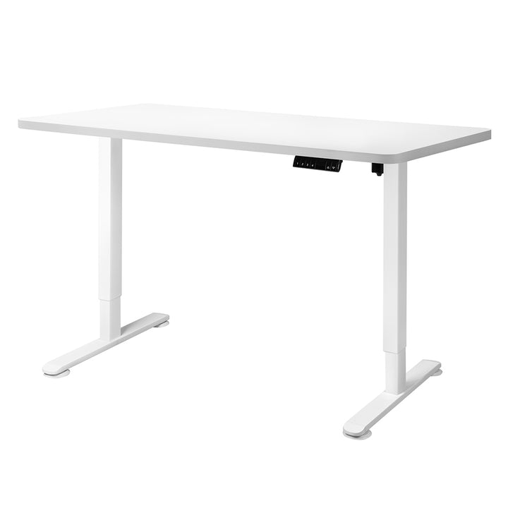 Levede Motorised Standing Desk Adjustable 140cm White 1000x 1MM-1831592482668941312