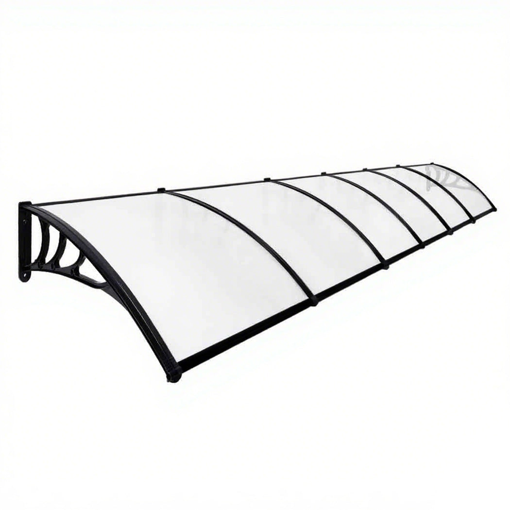 Window Door Awning Outdoor Canopy UV Patio Rain Cover DIY 1m X 4m