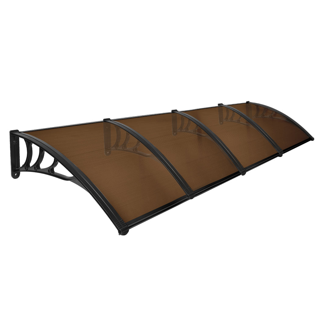 Window Door Awning Canopy Outdoor Patio Sun Shield Rain Cover 1mx4m