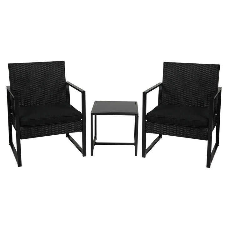 Levede 3 Pcs Outdoor Furniture Set Chair - Levede