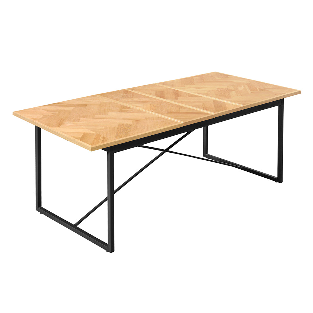 Levede Dining Table Extendable Rectangle Kitchen - Levede