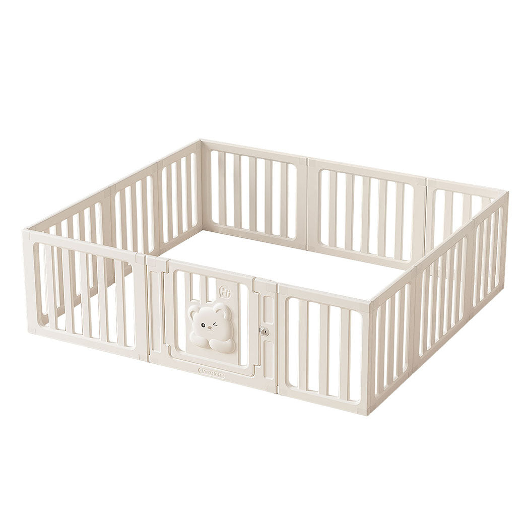Kids Playpen Baby Safety Gate With Lock Toddler Play Game Toy 12 Panel
