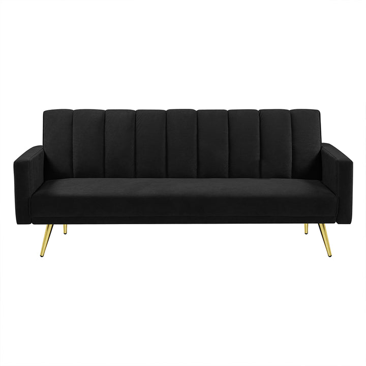 Levede Sofa Bed Convertible Velvet Lounge - Levede