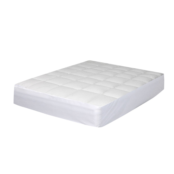 Dreamz Mattress Protector Luxury Topper - Levede