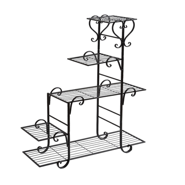 Levede 5 Tier Plant Stand Outdoor Indoor Metal - Levede