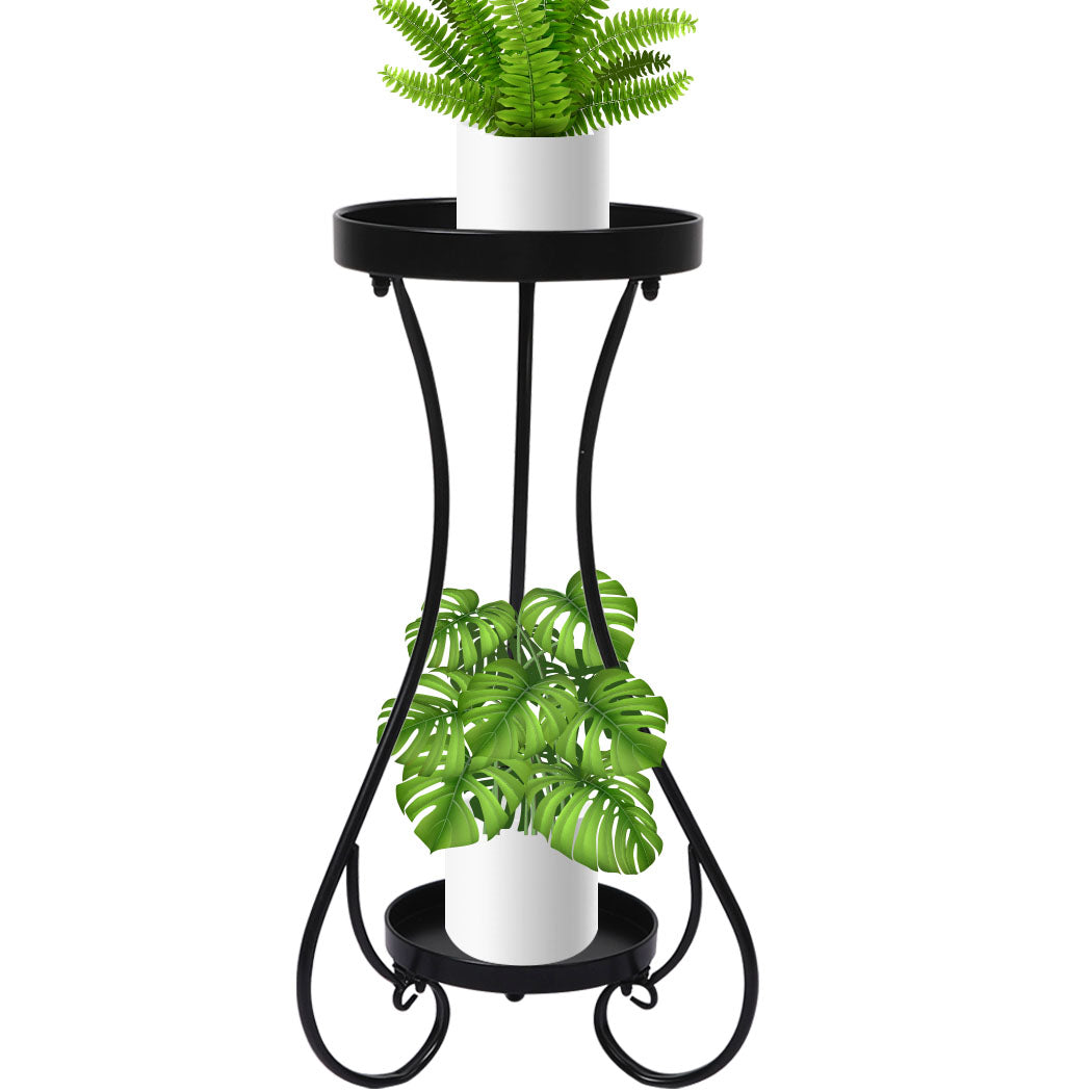 Levede Plant Stand 2 Tiers for Outdoor and Indoor Use -Large - Levede