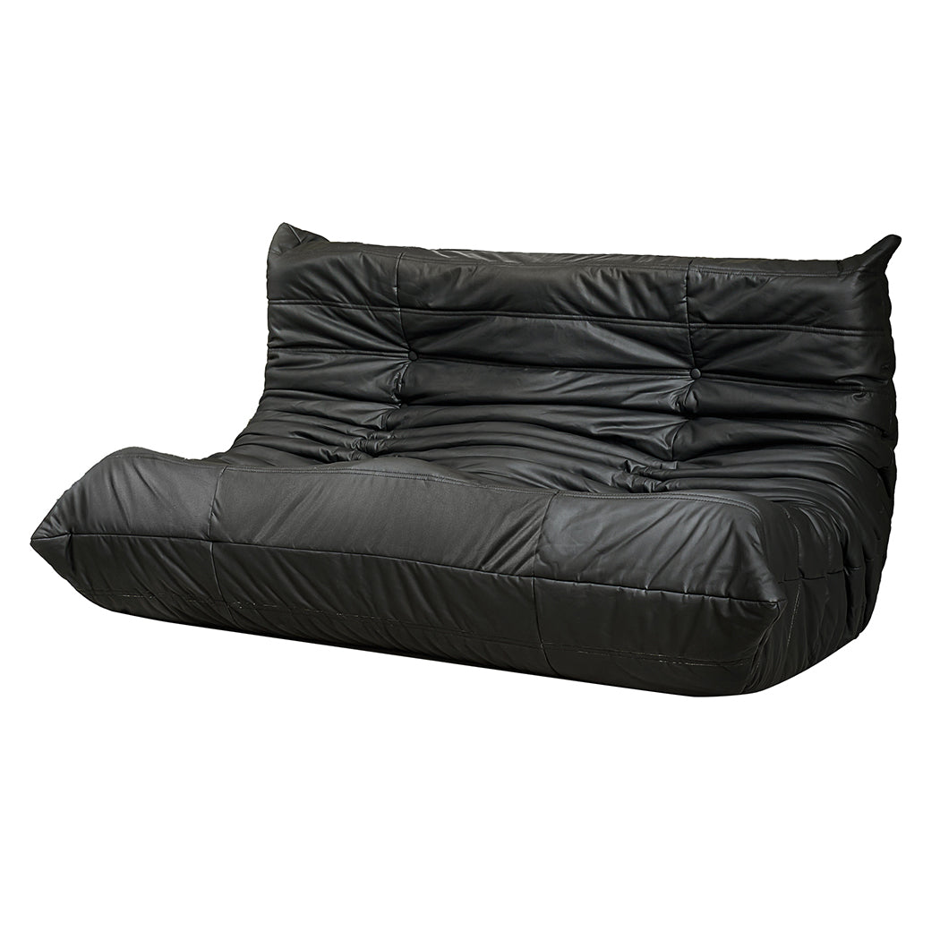 Levede 2 Seaters Floor Sofa Caterpillar Lounge - Levede