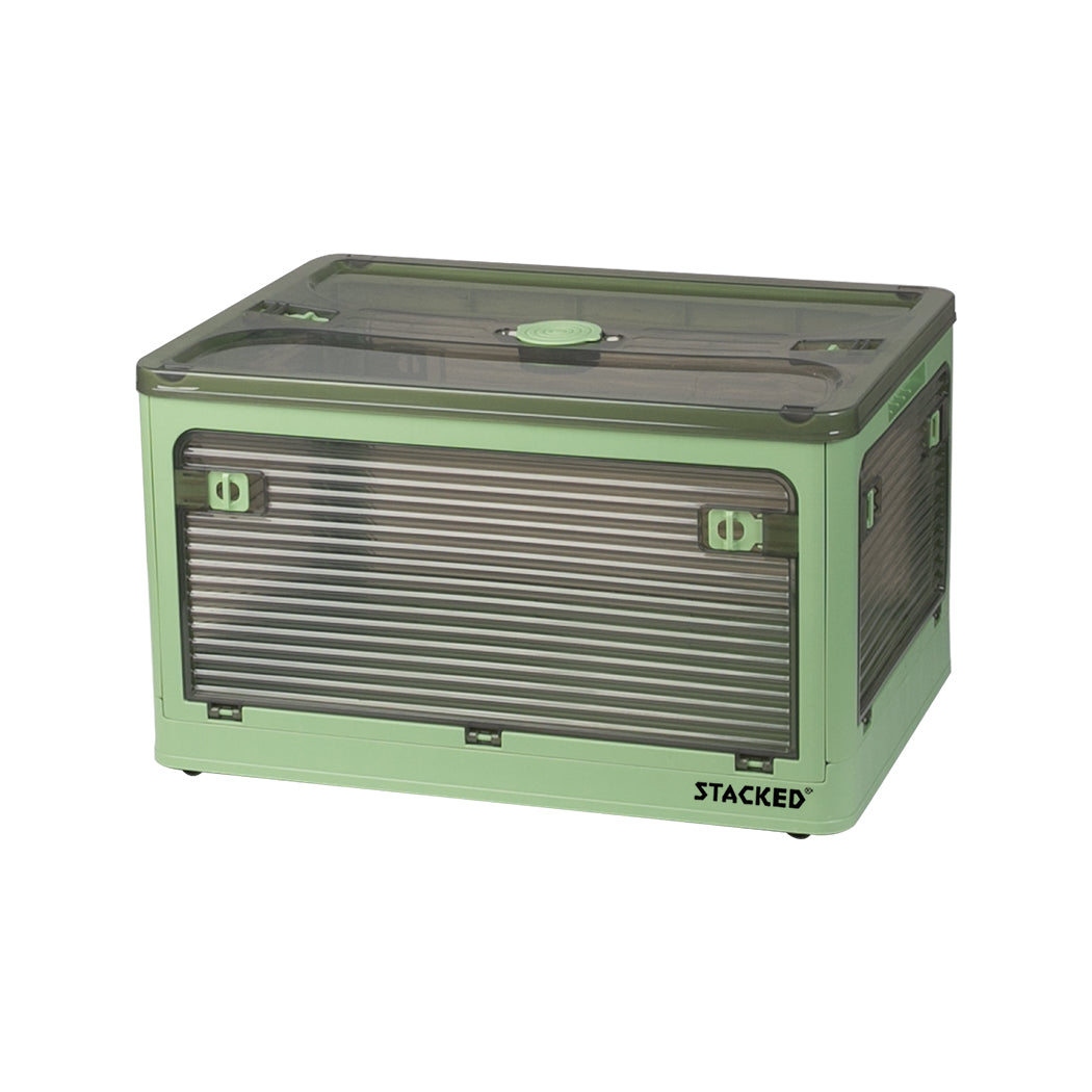 Storage Box Stackable Storage Container - Green