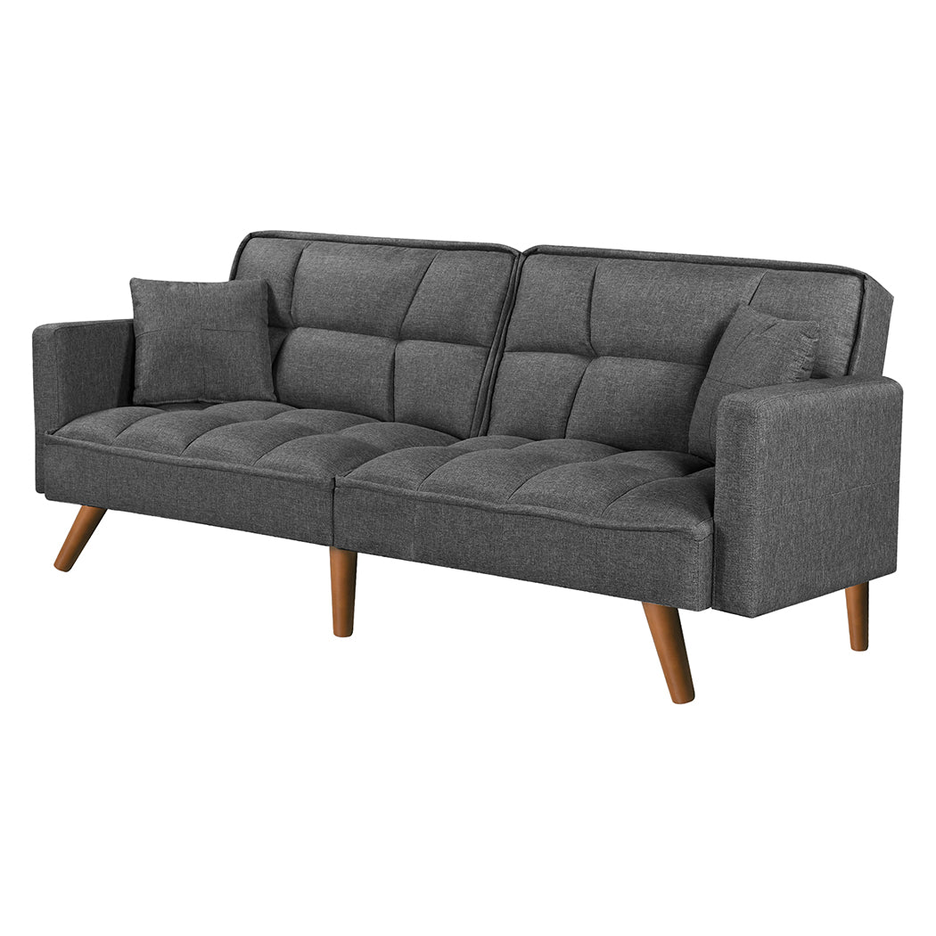 Levede Sofa Bed Futon Convertible Fabric - Levede