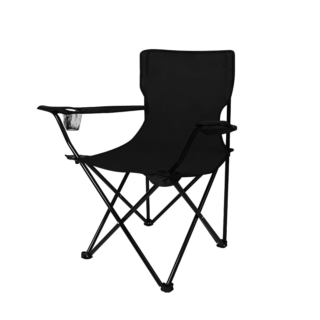 Levede Camping Chairs Folding Arm Portable - Levede