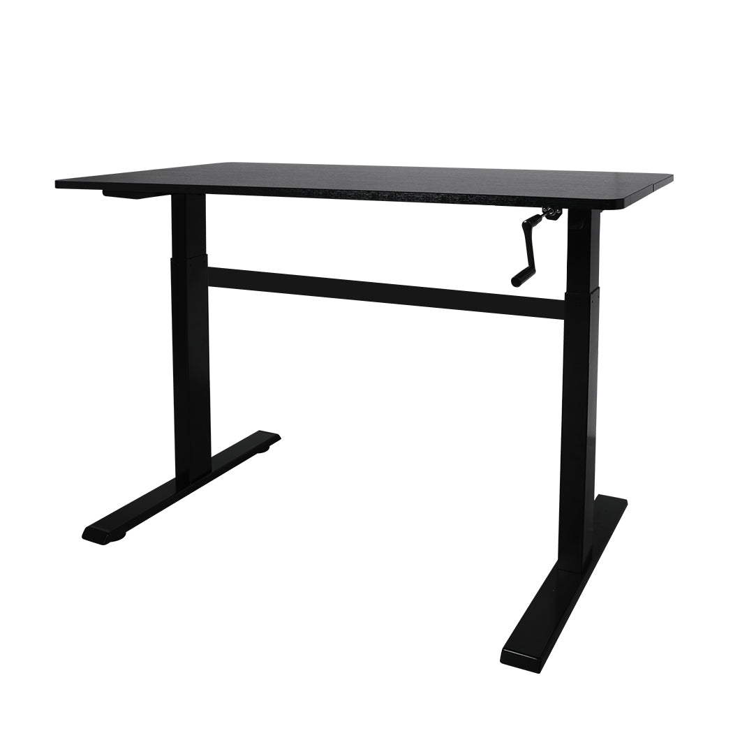 Levede Standing Desk Riser Manual Height Adjustable Black - Levede