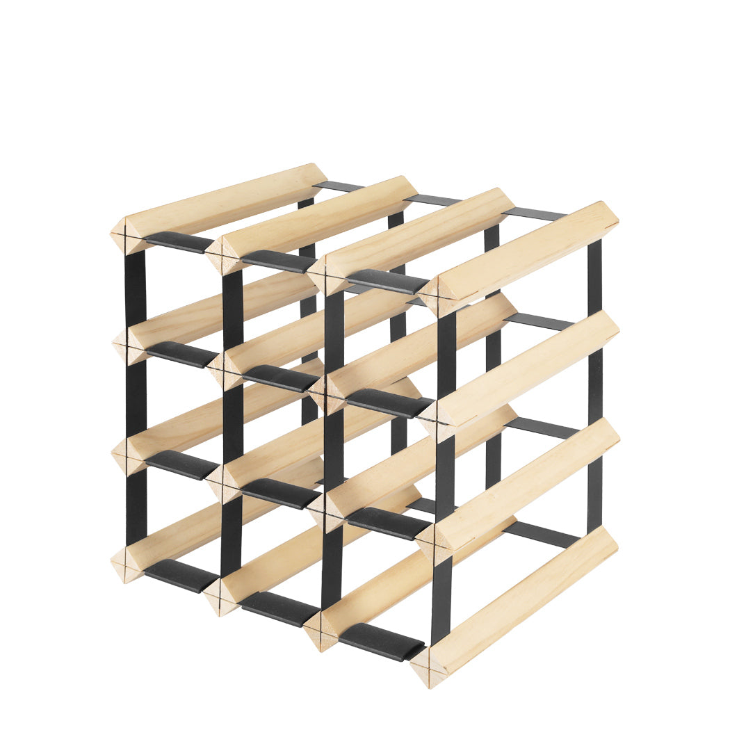 Levede Timber Wine Storage Rack - Levede