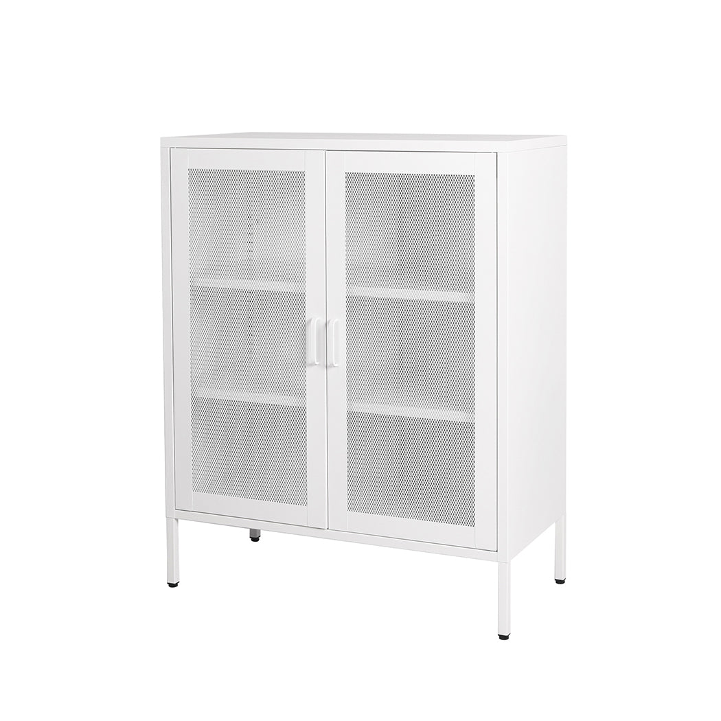 Levede Storage Cabinet Steel Kitchen - Levede