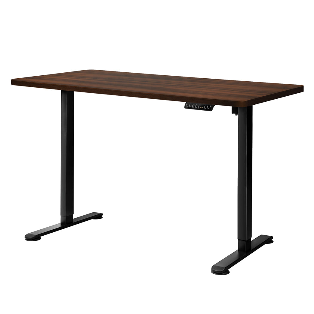 Levede Motorised Standing Desk Height 120cm Walnut 800x 1.5MM-1848848565137444864