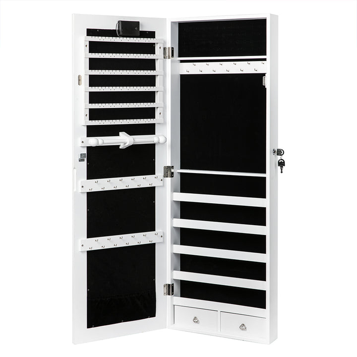 Levede Mirror Jewellery Cabinet Touch - Levede