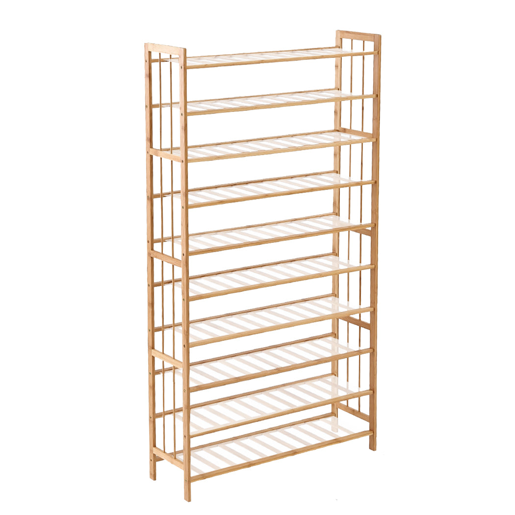 Levede Bamboo Shoe Rack Storage Wooden - Levede