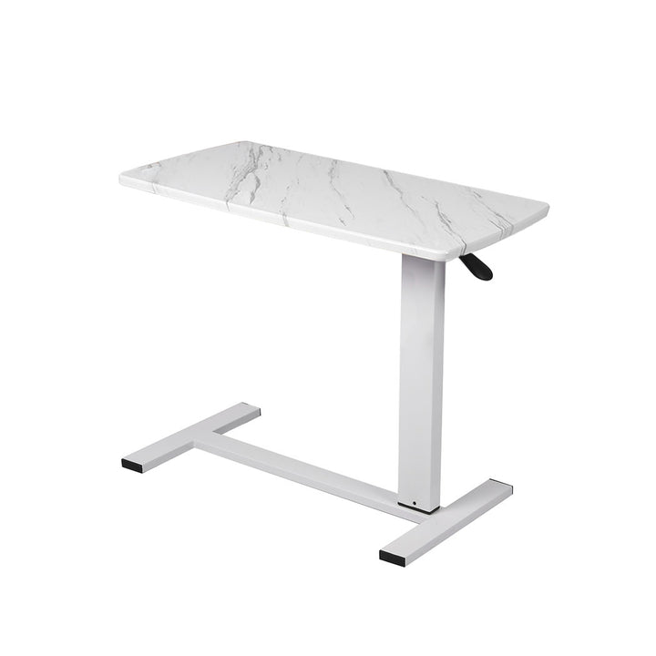 Levede Standing Desk Sofa Bed Side Table White No Slots - Levede