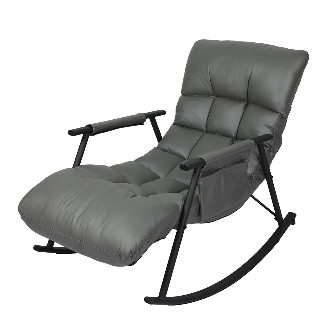 Levede Accent Chair Recliner Armchair Grey - Levede