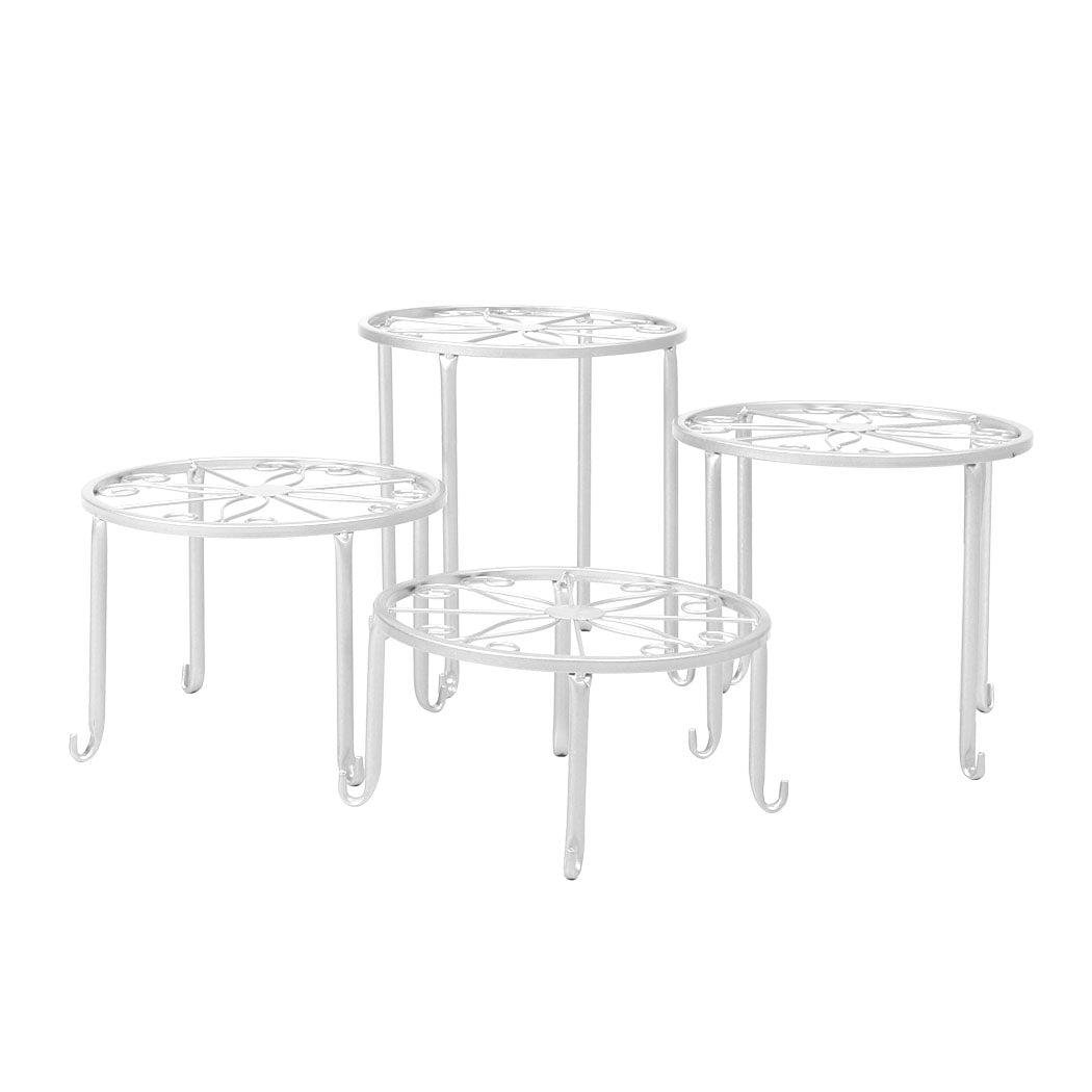 Levede Metal Plant Stand Outdoor Indoor - Versatile Design for Any Space - Levede