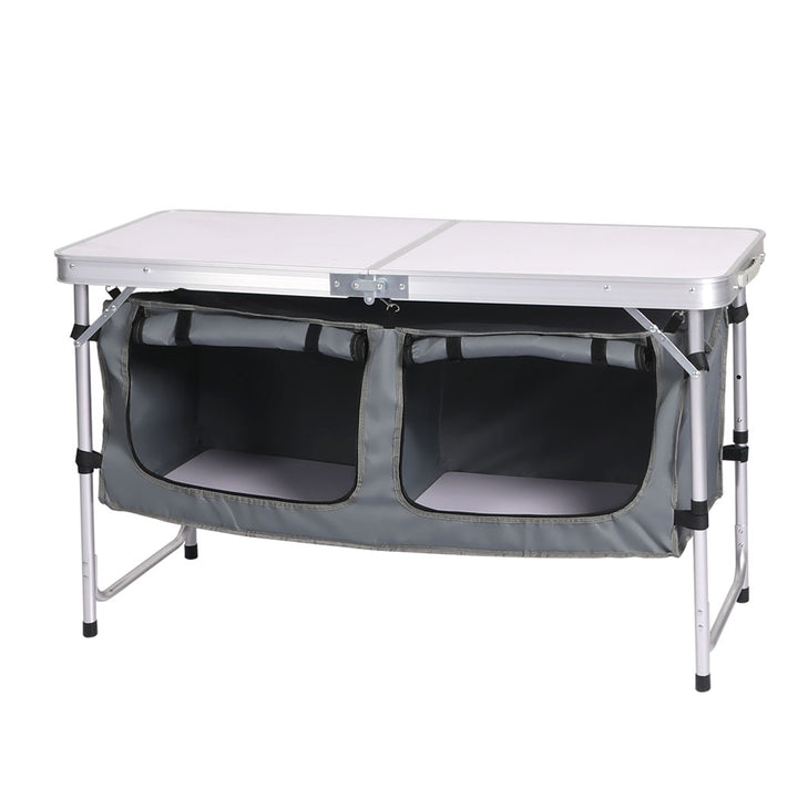 Levede Folding Camping Table Aluminium - Levede