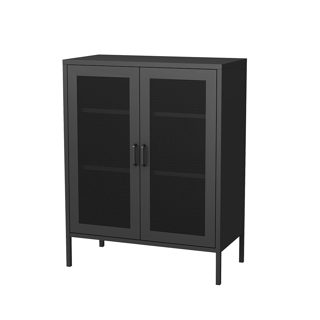 Levede Storage Cabinet Steel Kitchen - Levede