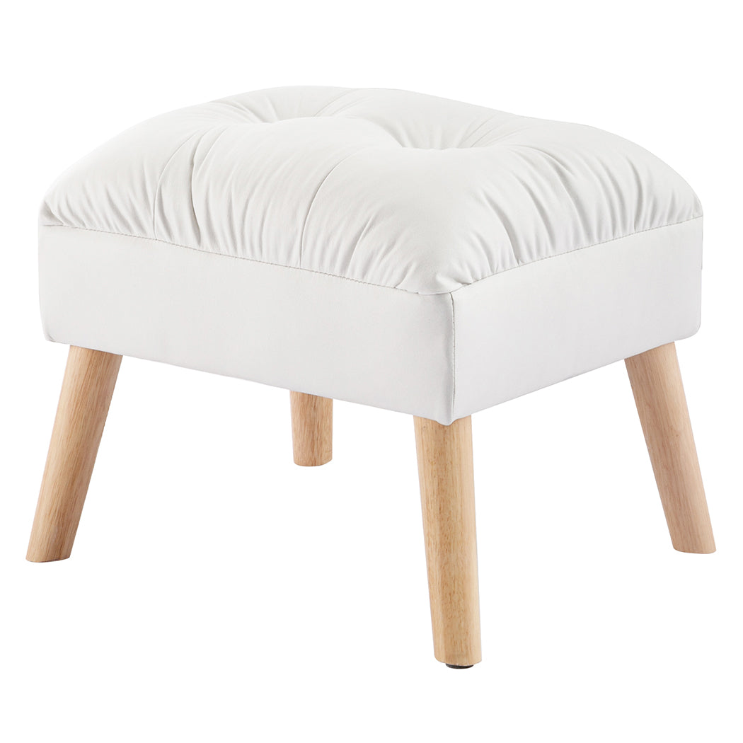 Levede Accent Ottoman Chair Footstool - Levede