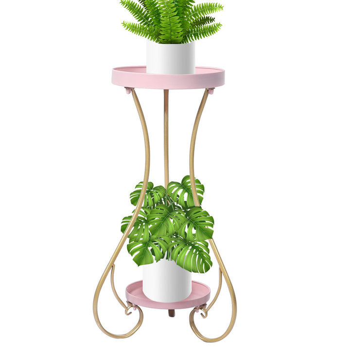 Levede Plant Stand 2 Tiers Outdoor Indoor Large-1831592897103925248