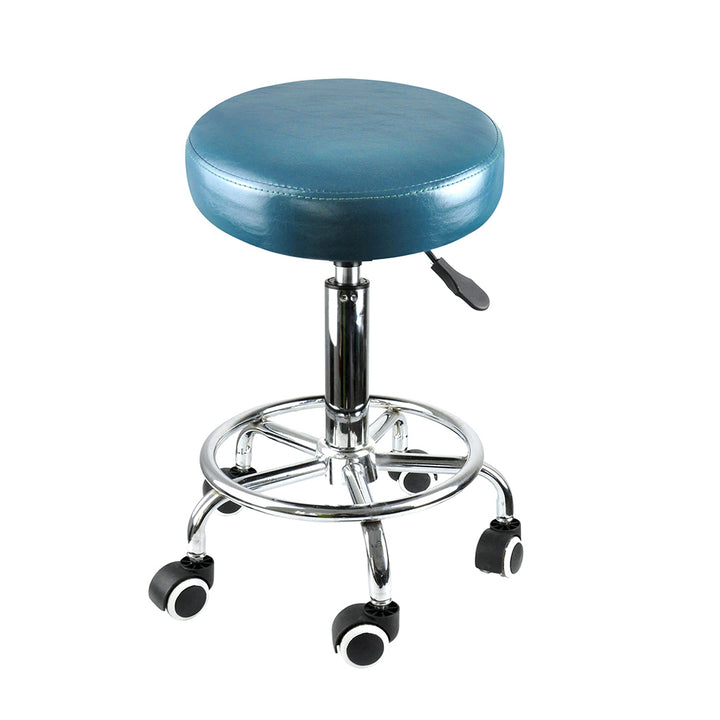 Levede Bar Stools Salon Stool Swivel Teal-1831593081519083520