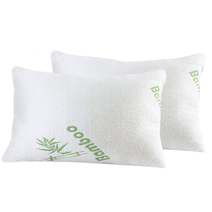 DreamZ 2x Memory Foam Pillow Bamboo - Levede