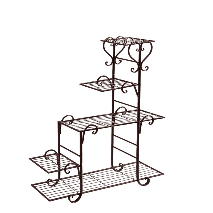 Levede 5 Tier Plant Stand Outdoor Indoor Metal - Levede