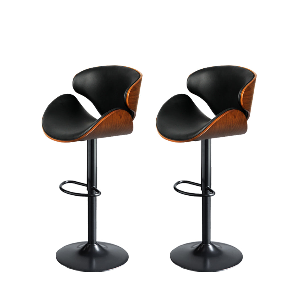 Levede 1x Gas Lift Kitchen Bar Stools - Levede