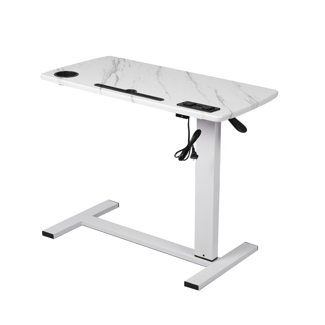 Levede Standing Desk Height Adjustable White-1831592610662322176