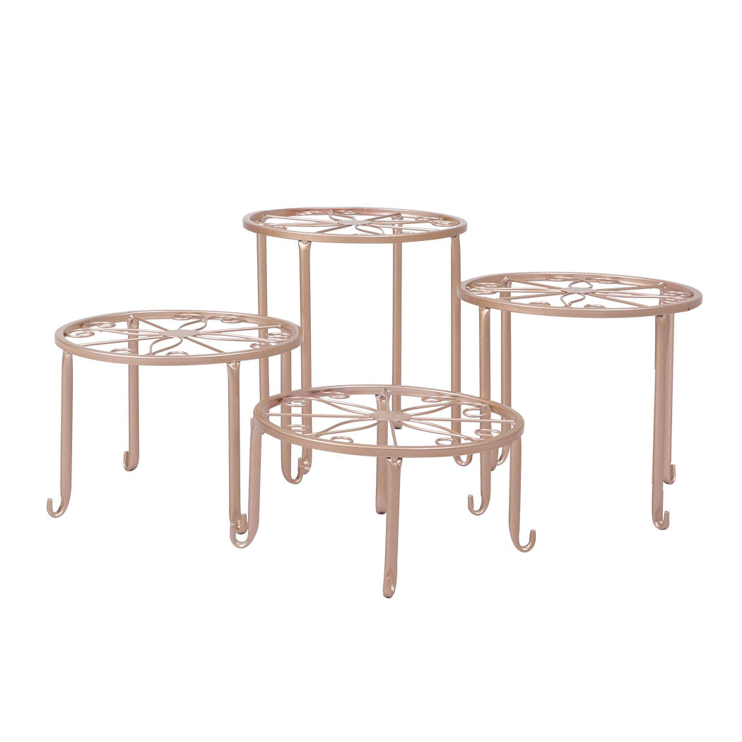 Levede Metal Plant Stand Outdoor Indoor - Versatile Design for Any Space - Levede